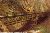 Postkarte: Douglas, Isle of Man Southern Electric Tramway nahe bei Wallberry (1897)