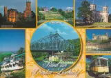 Postkarte: Dresden Schwebeseilbahn im Loschwitg (2010)