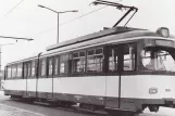 Postkarte: Essen Gelenkwagen 1615 am Betriebshof Stadtmitte (1959)