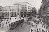 Postkarte: Essen Straßenbahnlinie 2 auf Kettwiger Straße (1928-1933)