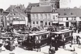 Postkarte: Essen Triebwagen 19 auf Kopstadtplatz (1894)
