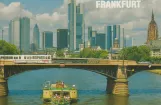 Postkarte: Frankfurt am Main auf Ignatz-Bubis-Brücke (1983)