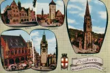 Postkarte: Freiburg im Breisgau im Freiburg im Breisgau (1950)
