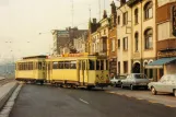 Postkarte: Gent Straßenbahnlinie 2 mit Triebwagen 317 auf Brusselse Steenweg (1972)