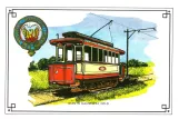 Postkarte: Giant Regionallinie GCT mit Triebwagen 9 (2006)