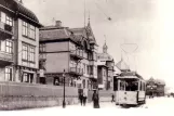 Postkarte: Göteborg Triebwagen 25 auf Karlsrogatan (1904-1906)