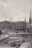 Postkarte: Hamburg am Alsterdamm (Ballindamm) (1931)