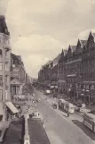 Postkarte: Hamburg in der Kreuzung Mönckebergstraße/Spitalerstraße (1930)
