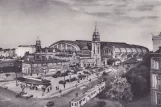 Postkarte: Hamburg nahe bei Hauptbahnhof (1955)
