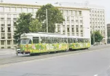 Postkarte: Hannover Straßenbahnlinie 5 mit Triebwagen 406 am Aegi / Georgstr. (1975)
