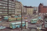 Postkarte: Helsinki auf Eteläranta/Eteläesplanadi (1955)