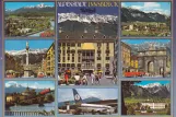 Postkarte: Innsbruck Straßenbahnlinie 1  Alpenstadt Innsbruck Tirol (1963)