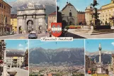 Postkarte: Innsbruck Straßenbahnlinie 3  Alpenstadt Innsbruck (1959)