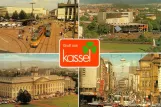 Postkarte: Kassel Straßenbahnlinie 1 im Kassel (1970)