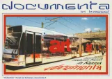 Postkarte: Kassel Straßenbahnlinie 7 mit Niederflurgelenkwagen 458 im Kassel (2010)