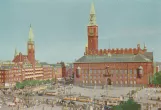 Postkarte: Kopenhagen am Rådhuspladsen (1957)