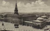 Postkarte: Kopenhagen nahe bei Christiansborg Slot (1921)