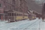 Postkarte: Kopenhagen Straßenbahnlinie 2  Amagerbrogade (1942-1943)