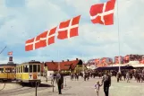 Postkarte: Kopenhagen Tiershow Linie Buh mit Beiwagen 1569 am Dyrskuepladsen  Bellahøj (1958-1961)