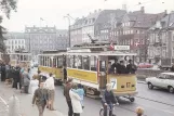 Postkarte: Kopenhagen Triebwagen 17 auf Vindebrogade (1969)