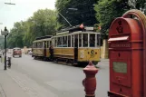 Postkarte: Kopenhagen Triebwagen 257 am Sjællandsgade (1966)