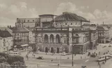 Postkarte: Kopenhagen vor Det kongelige Teater (1947)
