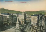 Postkarte: Linz auf Franz-Josef-Platz (Hauptplatz) (1900)