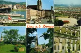 Postkarte: Linz auf Hauptplatz (1956)