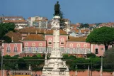Postkarte: Lissabon nahe bei Palácio de Belém (1980)
