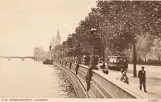 Postkarte: London auf The Embankment (1935)