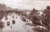 Postkarte: London auf The Embankment (Victoria Embankment) (1900)