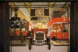 Postkarte: London Doppelstocktriebwagen 290 im London Transport Museum (1983)