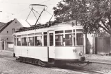 Postkarte: Magdeburg Triebwagen 70 auf Pfälzer Straße (1943)