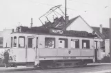 Postkarte: Mainz Straßenbahnlinie 7 mit Triebwagen 69 am Mombach (1962)