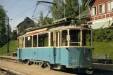 Postkarte: Malmköping Museumslinie mit Triebwagen 190 vor Malmköping (1970)