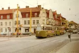 Postkarte: Malmö Straßenbahnlinie 4 mit Triebwagen 79 auf Linnégatan (1973)
