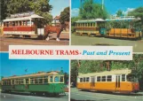 Postkarte: Melbourne Pferdestraßenbahnwagen 256 im Melbourne (1981)