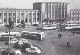 Postkarte: Mons am Gare (1950)