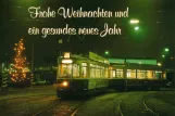 Postkarte: München Triebwagen 2462 am Depot Westendstr. (1992)