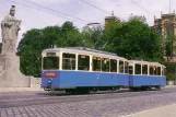 Postkarte: München Triebwagen 721 auf Maximiliansbrücke (1995)