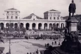Postkarte: Neapel auf Piazza Garibaldi (1939)