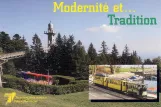 Postkarte: Neuchâtel Tram Touristique nahe bei Plage de Serrières  (2004)