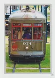 Postkarte: New Orleans Linie 12 St. Charles Streetcar mit Triebwagen 914 auf S. Carrollton Avenue (2010)
