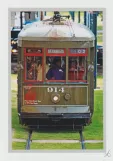 Postkarte: New Orleans Linie 12 St. Charles Streetcar mit Triebwagen 914nah S Carrollton / Freret (2010)