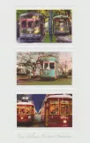 Postkarte: New Orleans Linie 12 St. Charles Streetcar mit Triebwagen 953nah S Carrollton / Spruce (2010)