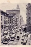 Postkarte: New York City auf Broadway (1910)