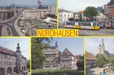 Postkarte: Nordhausen am Rathaus / Kornmarkt (1992)