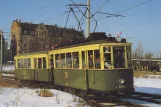 Postkarte: Nürnberg Straßenbahnlinie 2 mit Triebwagen 876 auf Spittlertorgraben (1970)