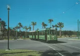 Postkarte: Orlando Grand Cypress Resort mit Triebwagen 1245 draußen Service area and carbarn (1985)