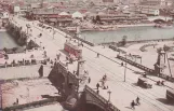 Postkarte: Ōsaka auf Naniwa Bridge (1933)
